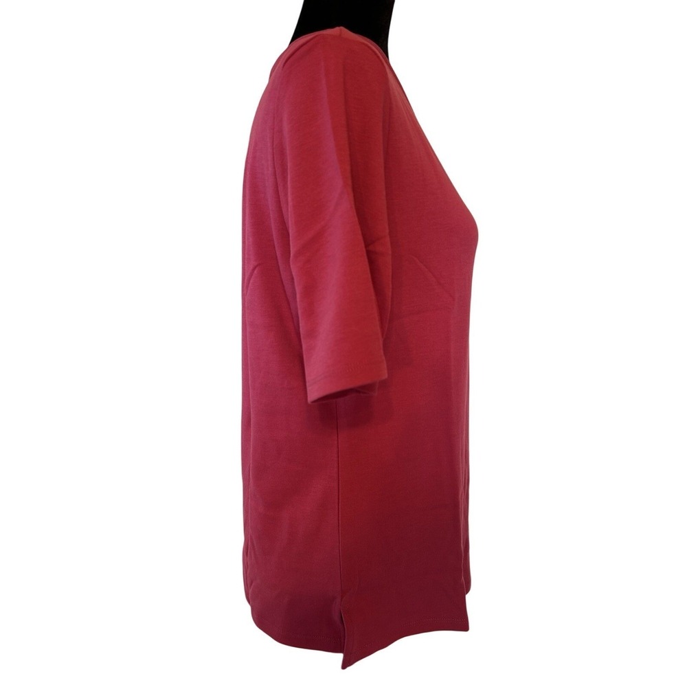 NWT The Tog Shop Light Berry Pink Women's Top Shirt Size Medium - Picture 3 of 6